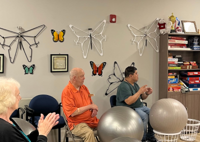 recreational activities at Monarch House